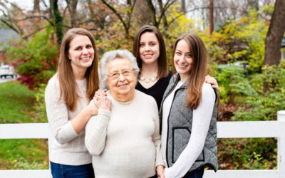 Celebrating a 90th Birthday with Family Photos